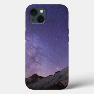 ミルキーウェイとレイニア山 ワシントン州 iPhone 13ケース