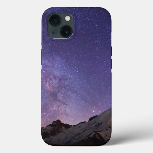 ミルキーウェイとレイニア山 | ワシントン州 Case-Mate iPhoneケース (裏面)