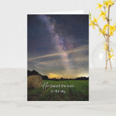 ミルキーウェイウィズヘイバーレ勇気付けられる カード (黄色い花)