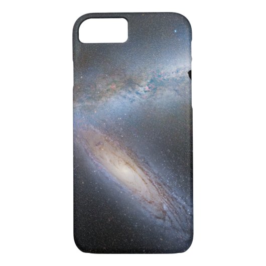 ミルキーウェイスパイラル銀河系スカイ宇宙ユニバーサル Case-Mate iPhoneケース (裏面)