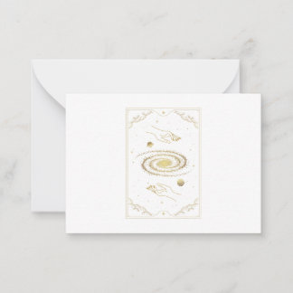 ミルキーウェイハンズタロットカード ノートカード