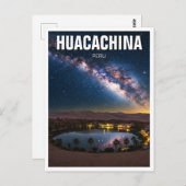 ミルキーウェイワカチナペルートラベル ポストカード (正面/裏面)