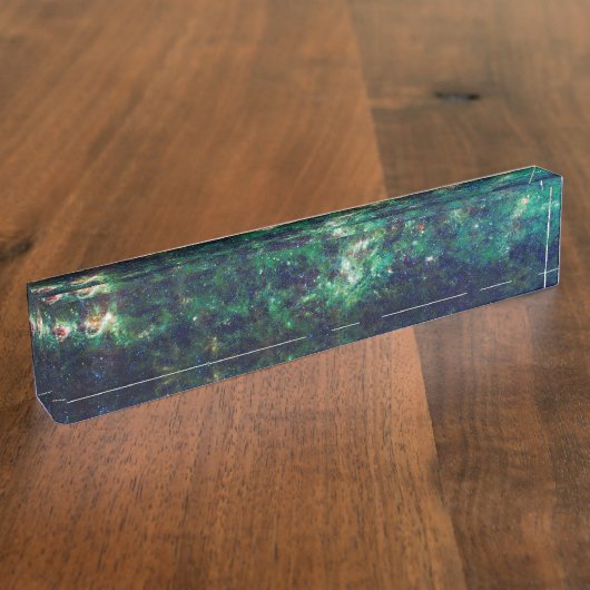 ミルキーウェイ銀河系コズミック宇宙 デスクネームプレート (側面)