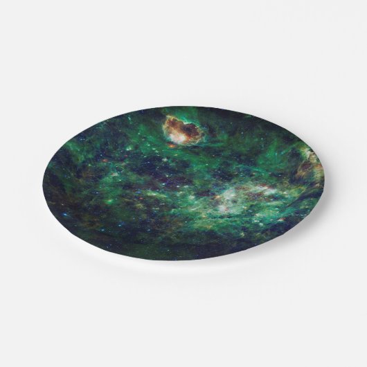 ミルキーウェイ銀河系コズミック宇宙 ペーパープレート (アングル)