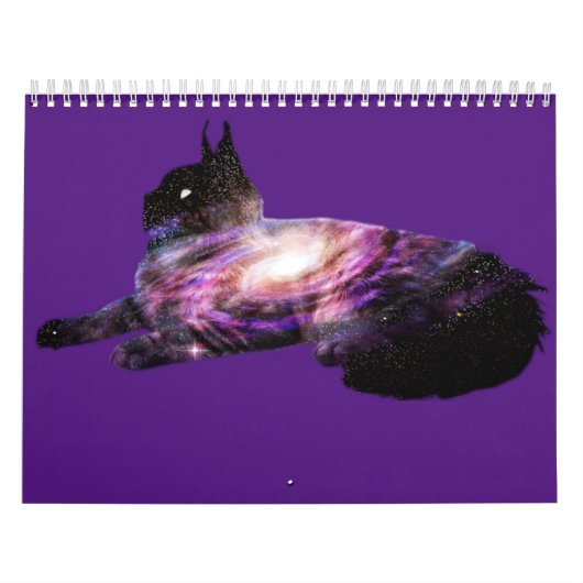 ミルキーウェイ銀河系宇宙猫 カレンダー (カバー)