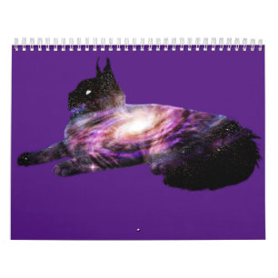 ミルキーウェイ銀河系宇宙猫 カレンダー