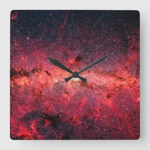 ミルキーウェイ銀河系 スクエア壁時計
