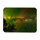 ミルキーウェイ&オーロラボレリス |オンタリオ州（カナダ） マグネット (横)