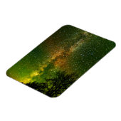 ミルキーウェイ&オーロラボレリス |オンタリオ州（カナダ） マグネット (左側)