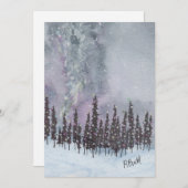 ミルキーウェイ クリスマス フラット カード (正面/裏面)