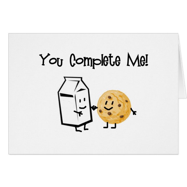 ミルクおよびクッキー (正面横)