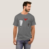 ミルクおよびクッキー Tシャツ (正面フル)