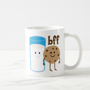 ミルクおよびクッキーBFF コーヒーマグカップ