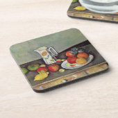 ミルクが付いているポールセザンヌ|ポールセザンヌ|の静物画 コースター (左側)