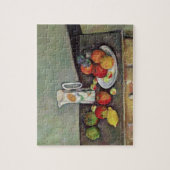 ミルクが付いているポールセザンヌ|ポールセザンヌ|の静物画 ジグソーパズル (縦)