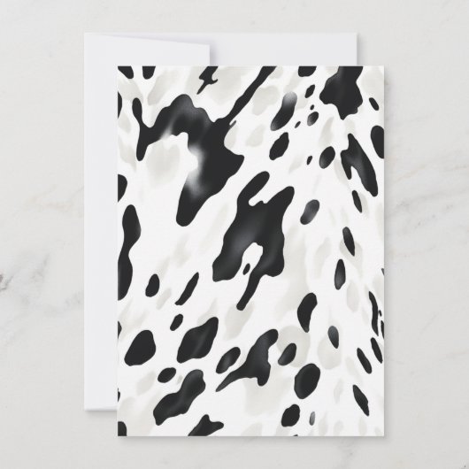 ミルクとクッキーが2人の誕生日パーティーを開く 招待状 (裏面)