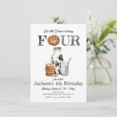 ミルクとクッキーが4人の誕生日パーティーを開催 招待状 (スタンド正面)