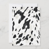 ミルクとクッキーが4人の誕生日パーティーを開催 招待状 (裏面)