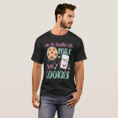 ミルクとクッキーのようにぴったり Tシャツ (正面フル)