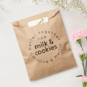 ミルクとクッキーのように一緒に良結婚い フェイバーバッグ (封をした状態)