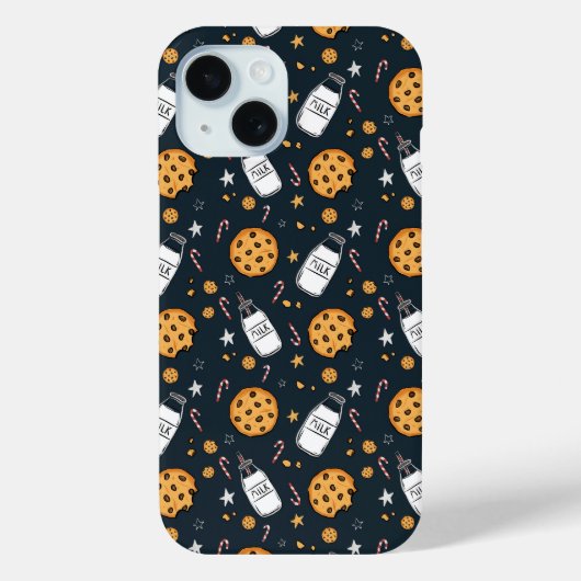 ミルクとクッキーのクリスマスデザイン ケース Case-Mate iPhoneケース (裏面)