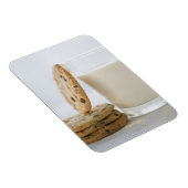 ミルクとクッキーのグラスを閉じる マグネット (右側)