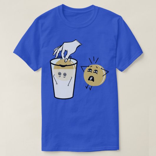 ミルクとクッキーのダンク Tシャツ (デザイン正面)
