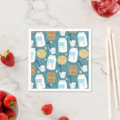 ミルクとクッキーのナプキン スタンダードカクテルナプキン (インサイチュ)