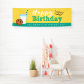 ミルクとクッキーのハッピーバースデー 横断幕 (インサイチュ)