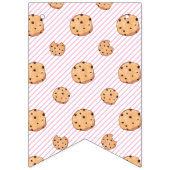 ミルクとクッキーのピンク誕生日 バンティングフラッグ (第1の旗)