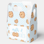 ミルクとクッキーのブルーバースデーパーティー フェイバーボックス (オープン)