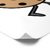 ミルクとクッキーのポスター ポスター (角)