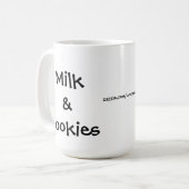 ミルクとクッキーのマグカップ コーヒーマグカップ (正面左)