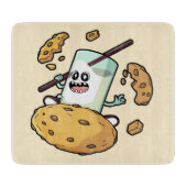 ミルクとクッキーの大決戦 カッティングボード (正面)