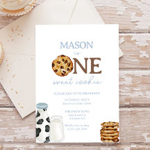 ミルクとクッキーの最初の誕生日パーティーへの招待