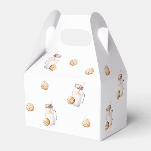 ミルクとクッキーの最初の誕生日パーティー フェイバーボックス (裏面サイド)