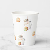 ミルクとクッキーの最初の誕生日パーティー 紙コップ (裏面)