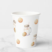 ミルクとクッキーの最初の誕生日パーティー 紙コップ (正面)