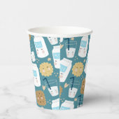 ミルクとクッキーの紙カップ 紙コップ (右)