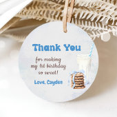 ミルクとクッキー少年の最初の誕生日パーティー フェイバータグ