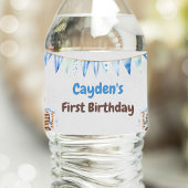 ミルクとクッキー少年の最初の誕生日パーティー ペットボトルラベル