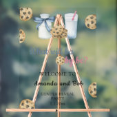 ミルクとクッキー性別による歓迎の表明 アクリルサイン (ニュートラル)