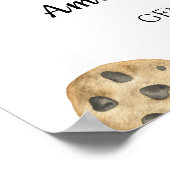 ミルクとクッキー性別による歓迎の表明 ポスター (角)