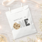 ミルクとクッキー最初の誕生日好意バッグ フェイバーバッグ (クリップ留めされた状態)