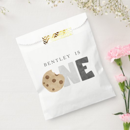 ミルクとクッキー最初の誕生日好意バッグ フェイバーバッグ (封をした状態)