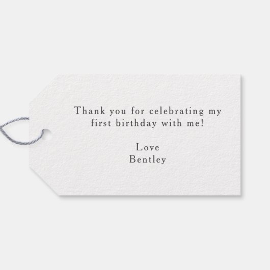 ミルクとクッキー最初の誕生日 ギフトタグ (裏面横)