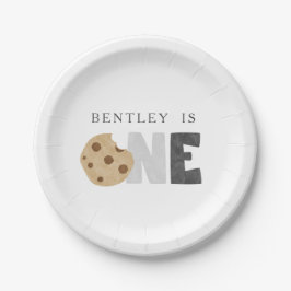 ミルクとクッキー最初の誕生日 ペーパープレート