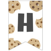 ミルクとクッキー誕生日バンティングバナーデコール バンティングフラッグ (第2の旗)