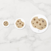 ミルクとクッキー誕生日パーティーデコール コンフェッティ (正面)