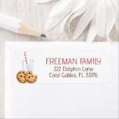 ミルクとクッキー誕生日パーティー住所 シール | Ch (インサイチュ)